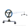 Pool Cover Reel System with Stainless Steel Frame and Poles - 3x2.1m